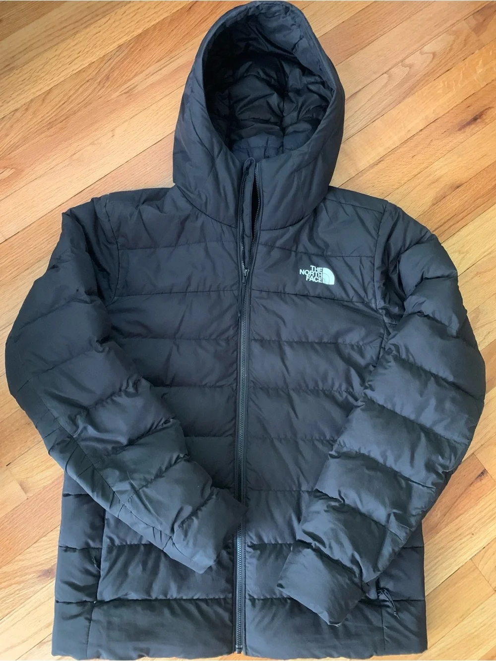 The North Face Men's Black Quilted Hooded Puffer